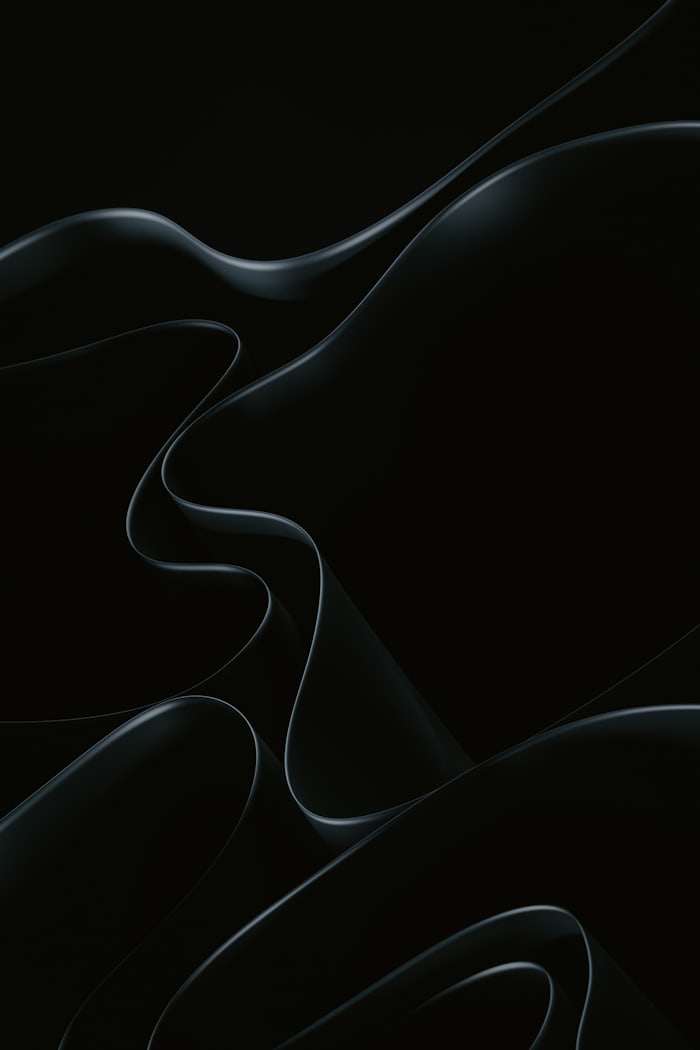 Abstract black background with wavy lines representing ongoing AI agent monitoring